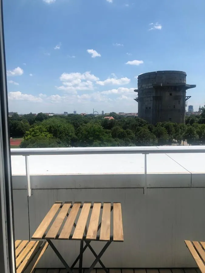 Augartenblick Penthaus 17 - Blick zum Riesenrad Wien 0*,  Österreich