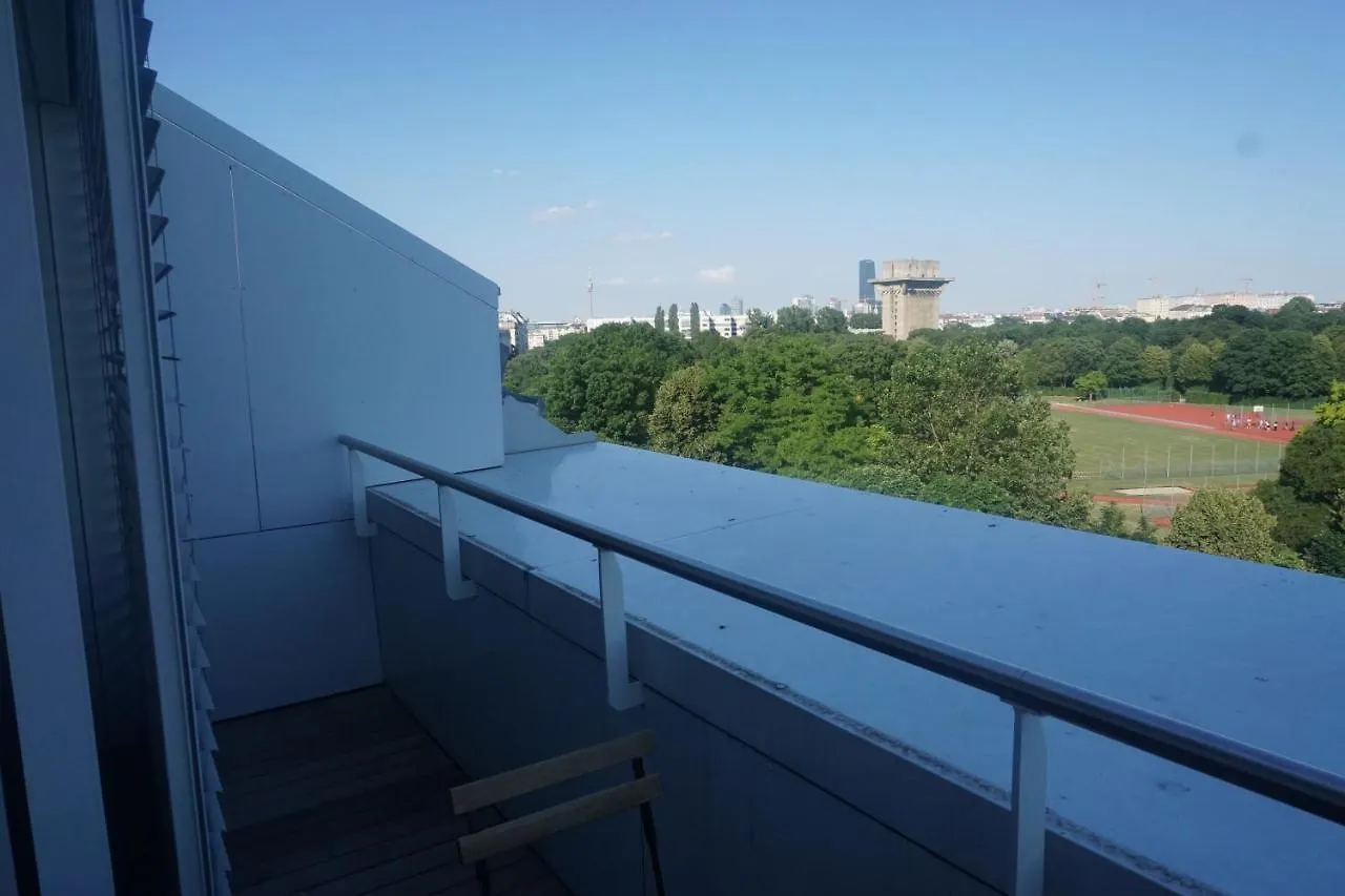 Apartment Augartenblick Penthaus 17 - Blick zum Riesenrad Wien