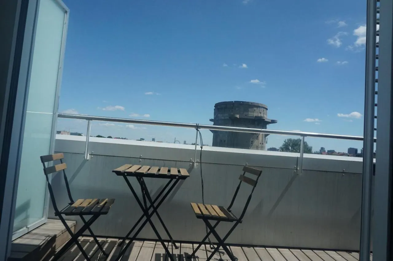 Augartenblick Penthaus 17 - Blick zum Riesenrad Wien Österreich
