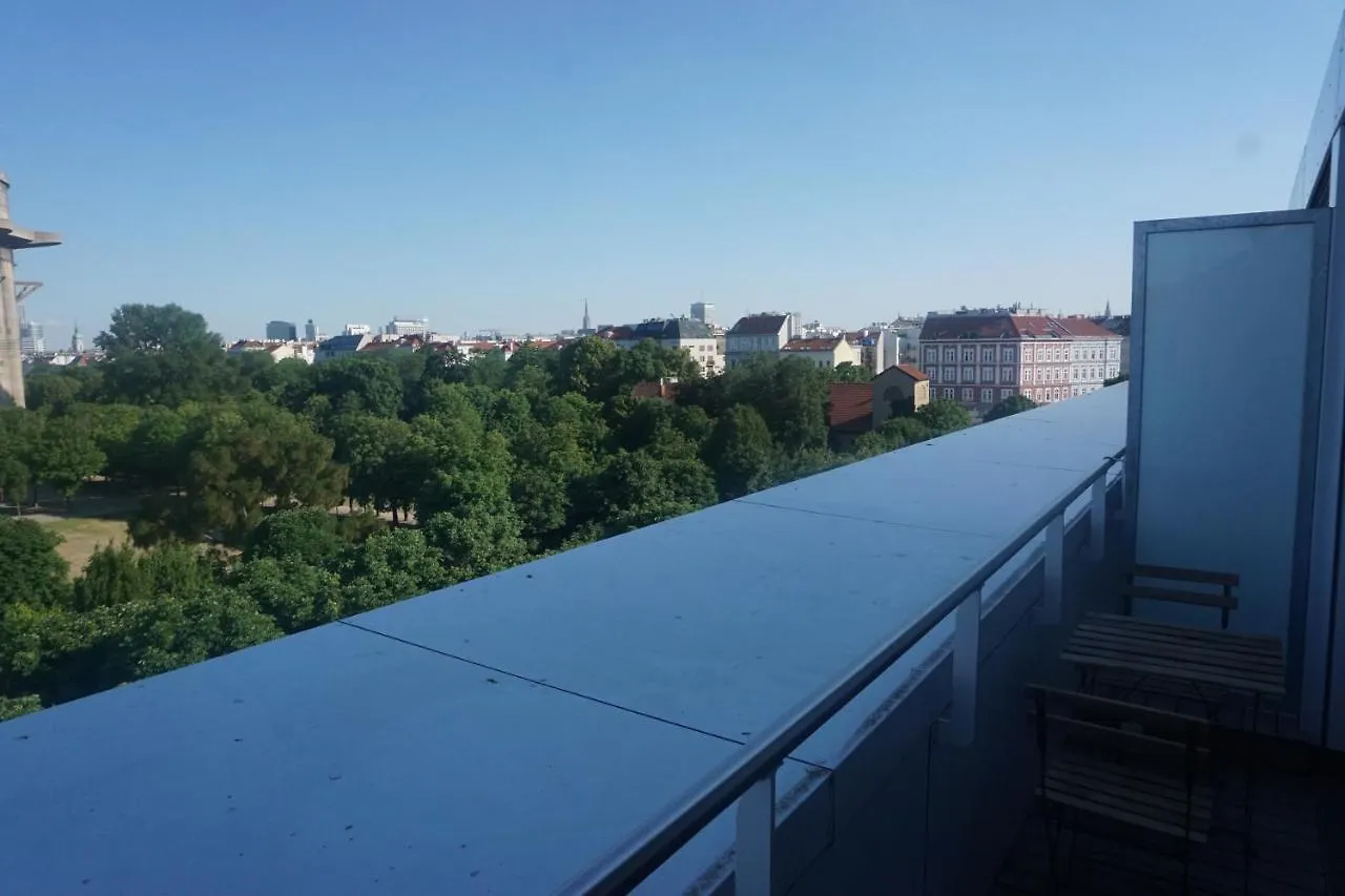 Augartenblick Penthaus 17 - Blick zum Riesenrad Wien 0*,  Österreich